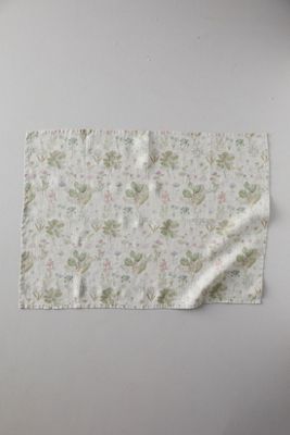 Lithuanian Linen Tea Towel, Botany Floral