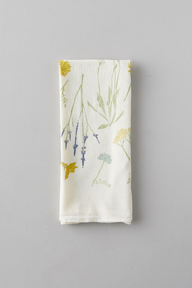 Wildflower Tea Towel #1