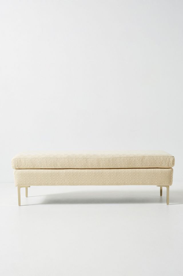 Wool Edlyn Bench #1