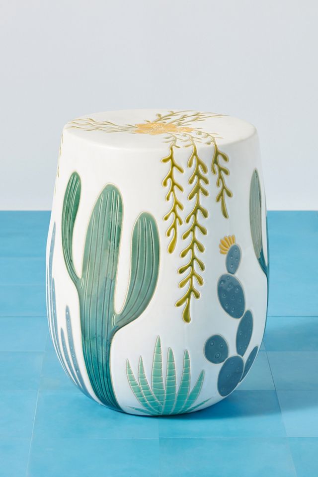 Saguaro Ceramic Side Table #1