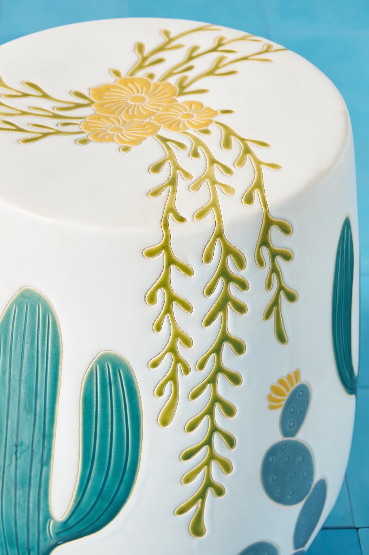 Saguaro Ceramic Side Table