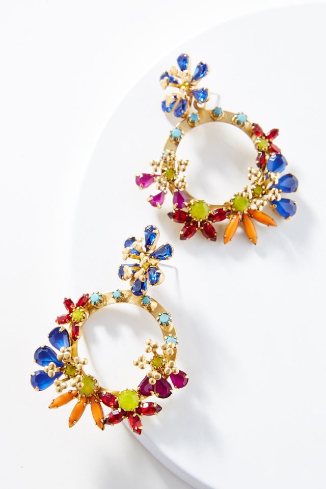 Elizabeth Cole Britt Hoop Earrings | Anthropologie