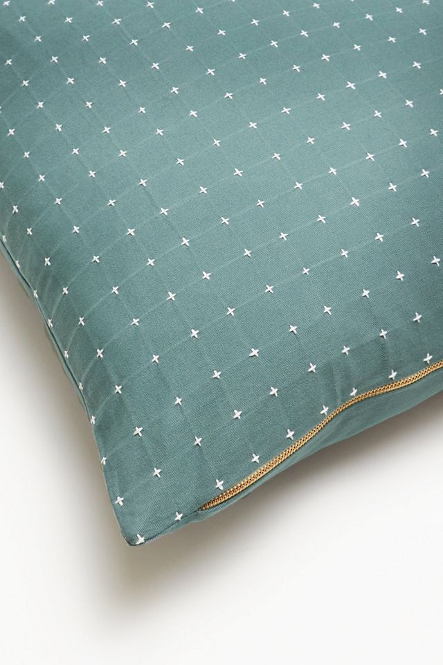 Anchal Cross-Stitch Toss Pillow #2