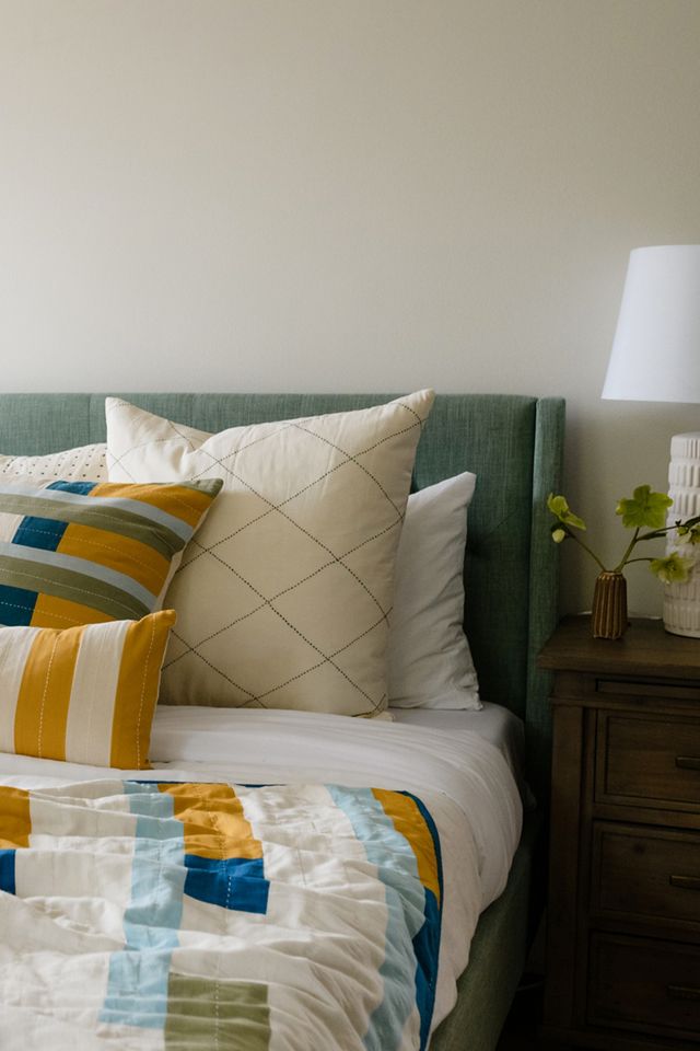 Anchal Diamond-Stitch Euro Sham #2