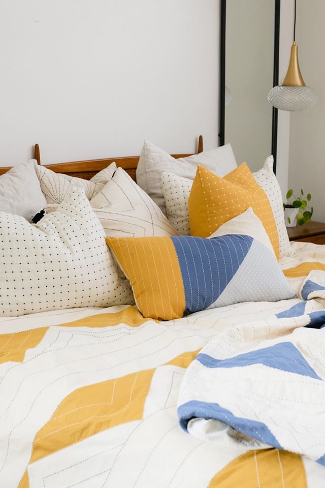 Anchal Patchwork Asha Lumbar Pillow #3