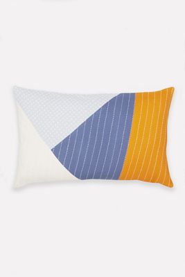 Anchal Patchwork Asha Lumbar Pillow