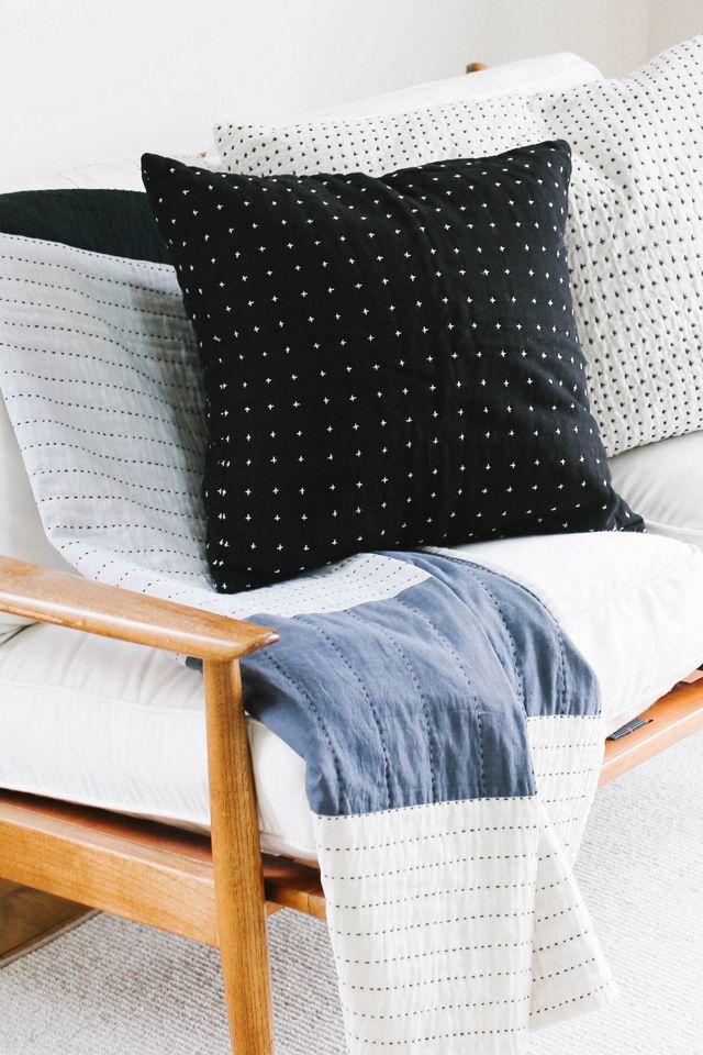 Anchal Cross-Stitch Toss Pillow #2