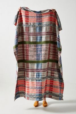 Woven Billie Plaid Throw Blanket
