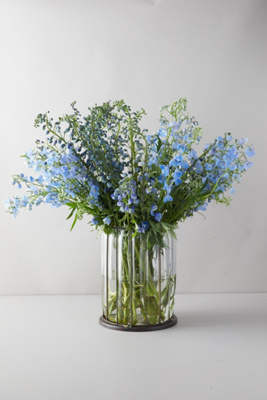 Terrain Fresh Blue Delphinium Bouquet