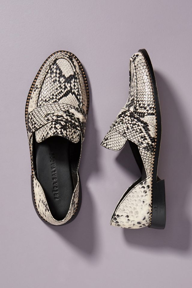 Freda Salvador Tash Side-Cut Loafers #1