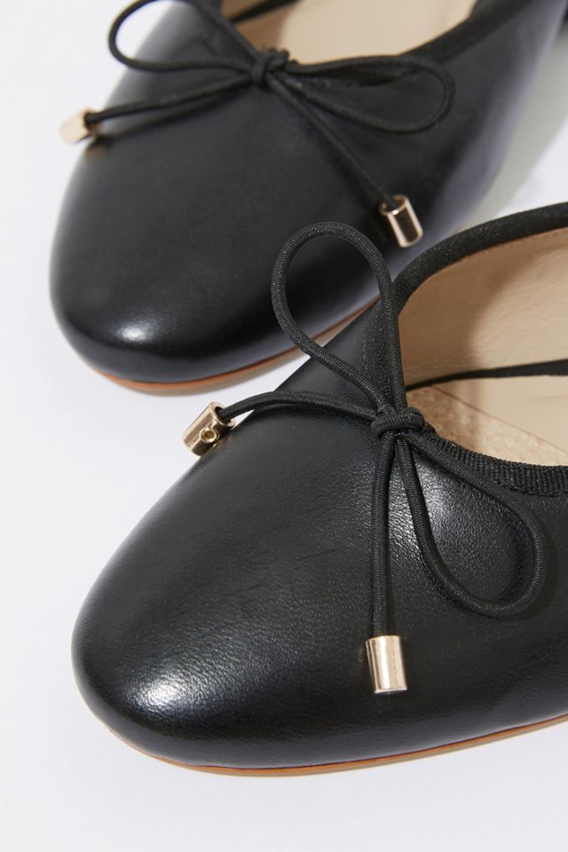 Coppelia Ankle-Tie Flats #2