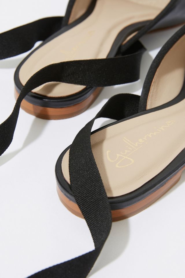 Coppelia Ankle-Tie Flats #3