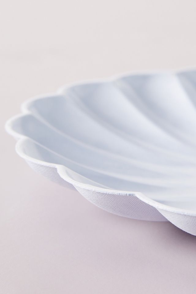 Scalloped Eco Plates, Set of 8 #2