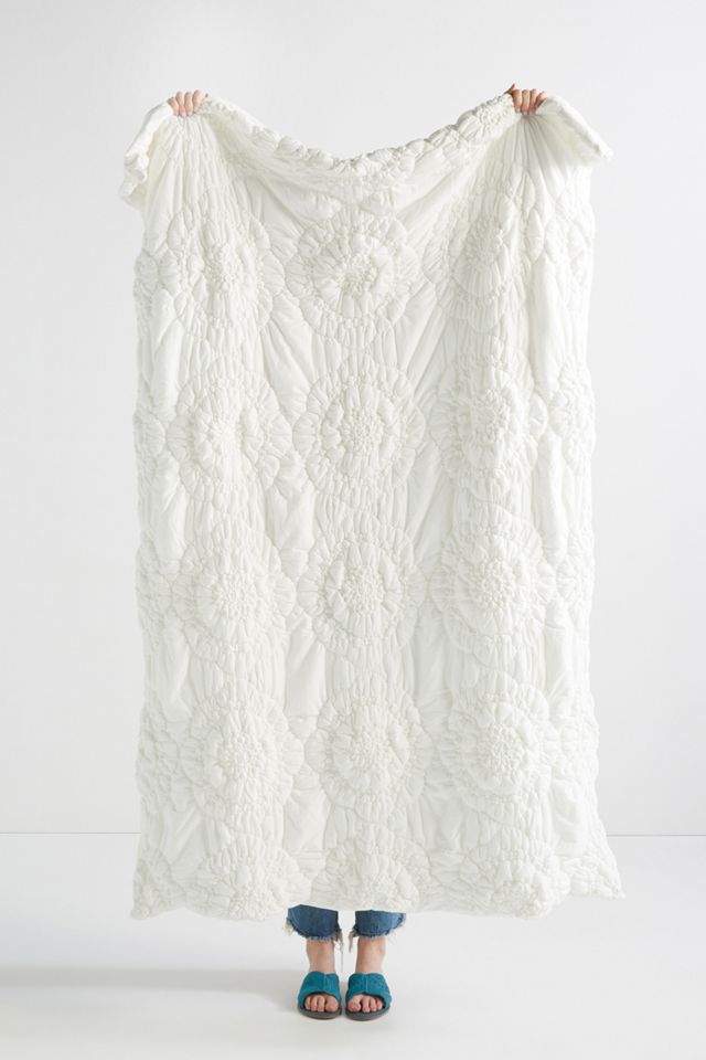 Textured Jersey Throw Blanket