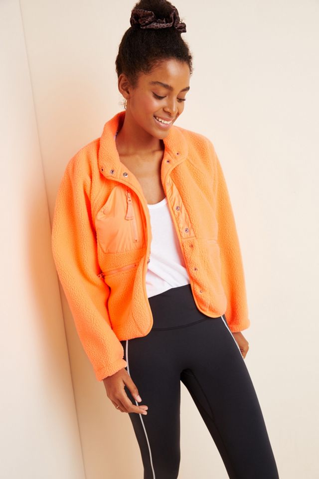 Free People Movement Hit The Slopes Fleece Jacket #1