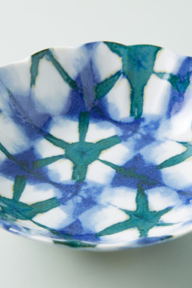 Shibori Canape Bowl #2