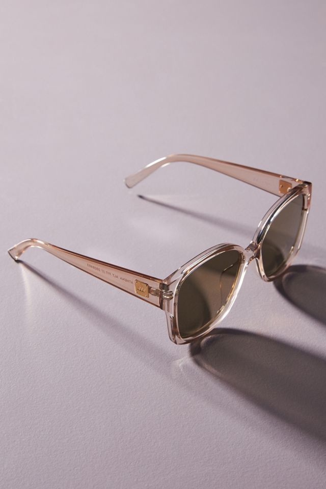 Le Specs Athena Oversized Sunglasses | Anthropologie display picture 2