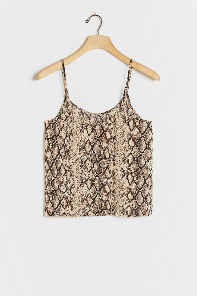 Perry Snake-Printed Cami #1