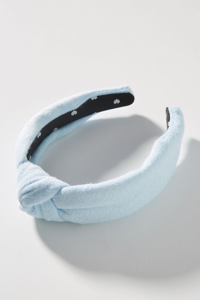 Lele Sadoughi Terry Knotted Headband | Anthropologie display picture 1