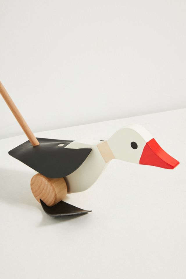 Wooden Push-Along Goose #2