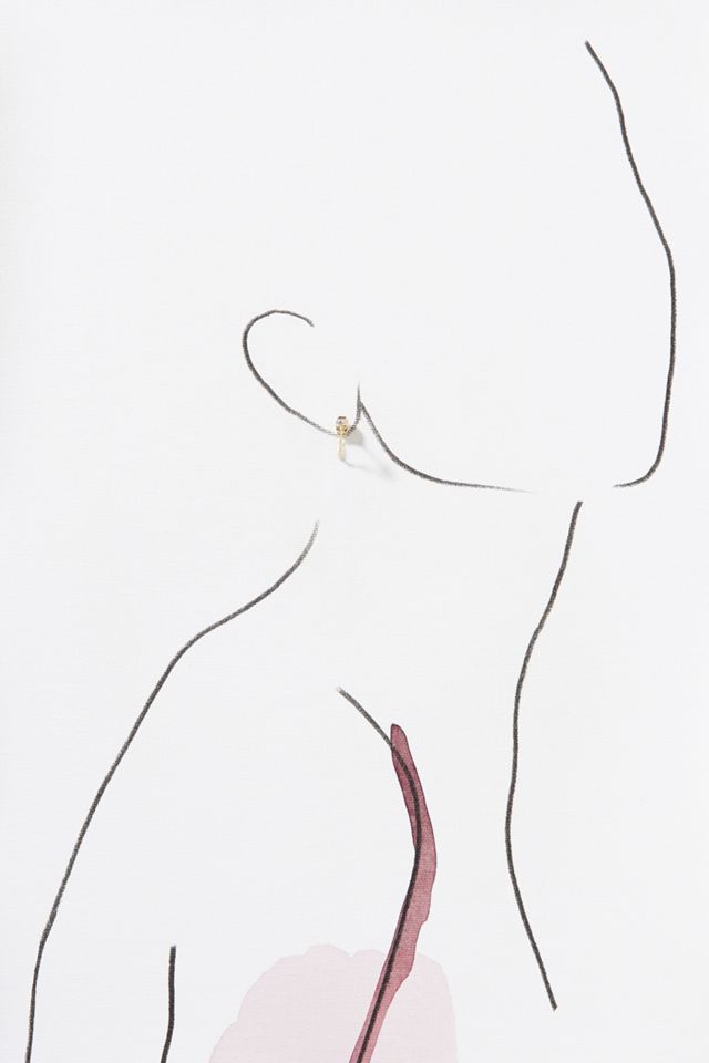 Josie Front-Back Hoop Earrings #2