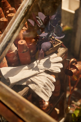 Suede Gauntlet Garden Gloves Terrain