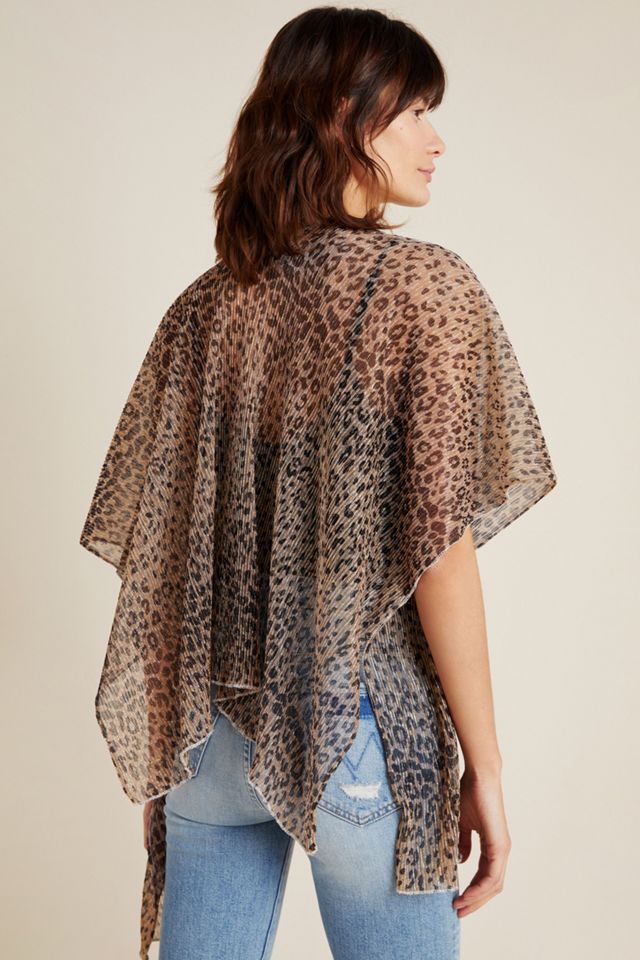 Jessie Leopard Kimono #1