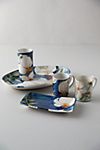 Blue Lily Ceramic Mug #3