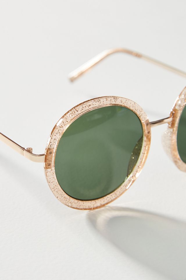Glitter Round Sunglasses #2