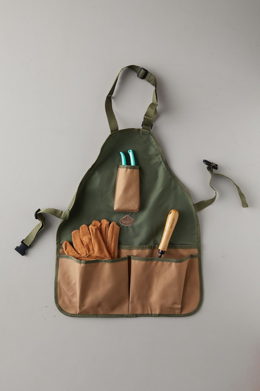 Canvas Garden Apron - Green, Standard, One Size