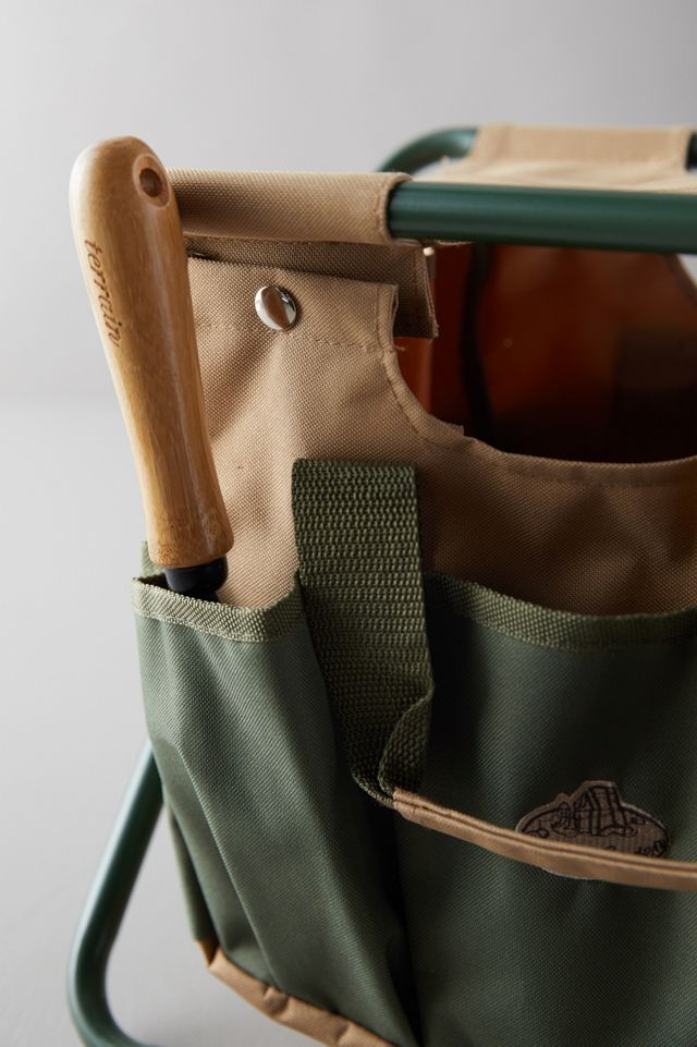 Canvas Carry-All Garden Stool #3