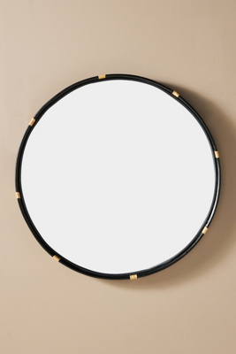Anthropologie Evan Rattan Mirror - Thumbnail 2