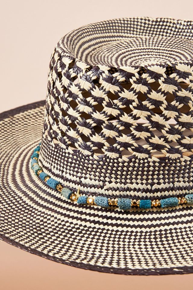 Van Palma Ariane Boater Hat from Anthropologie Van Palma | Accessories | Van Palma Ariane Boater Hat From  main image 2