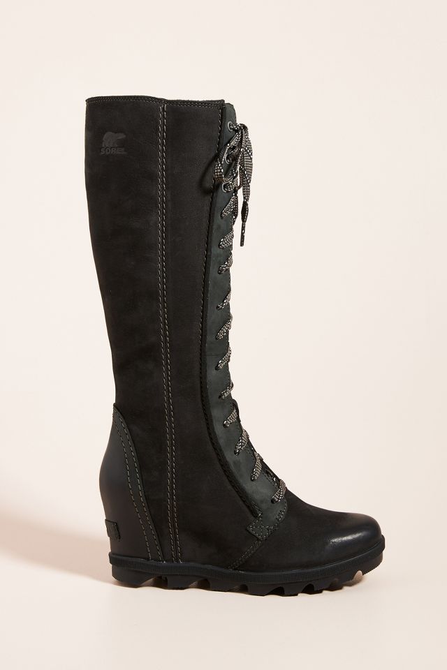 Tall sorel sales wedge boots