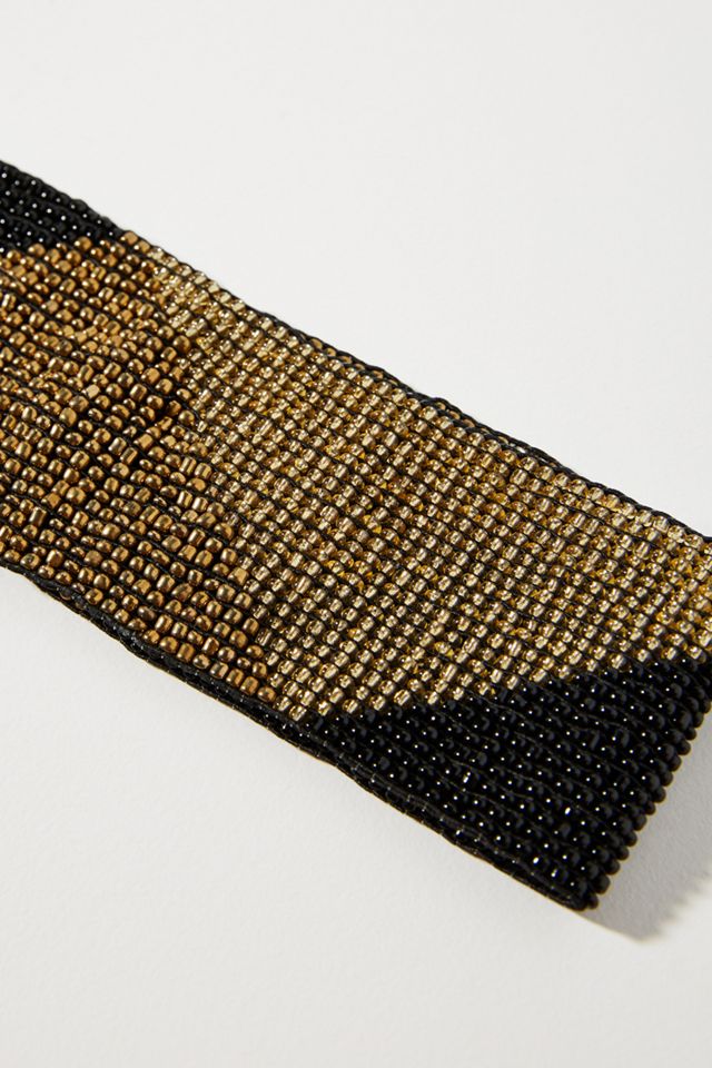 Cocobelle Beaded Triangle Belt | Anthropologie display picture 2