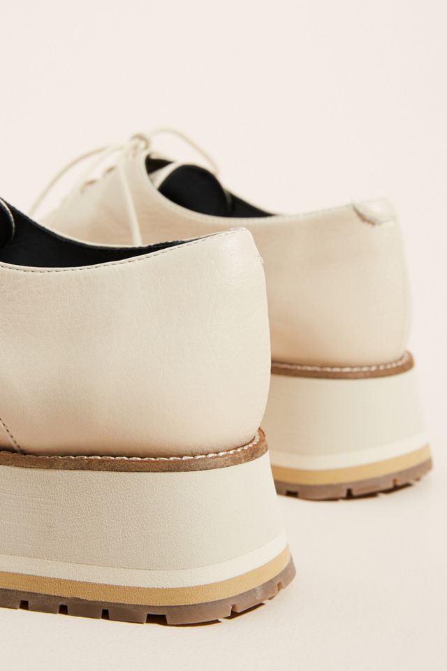 Paloma Barcelo Leather Platform Oxfords #3
