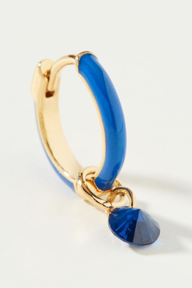Tatum Huggie Hoop Earrings #1