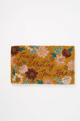 Fancy Meeting You Here Doormat