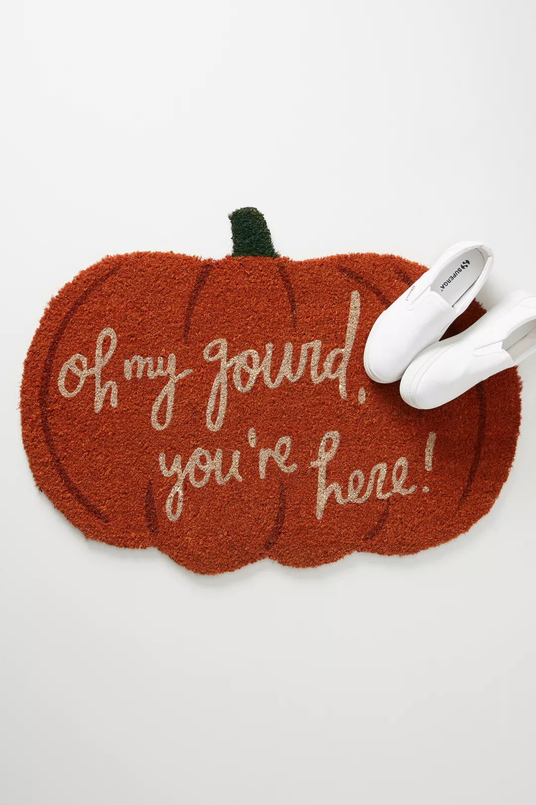 cabin decor autumn fall pumpkin doormat