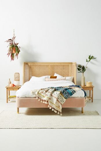 Bohemian Bed Frames Unique Headboards, Boho Wood Twin Bed Frame