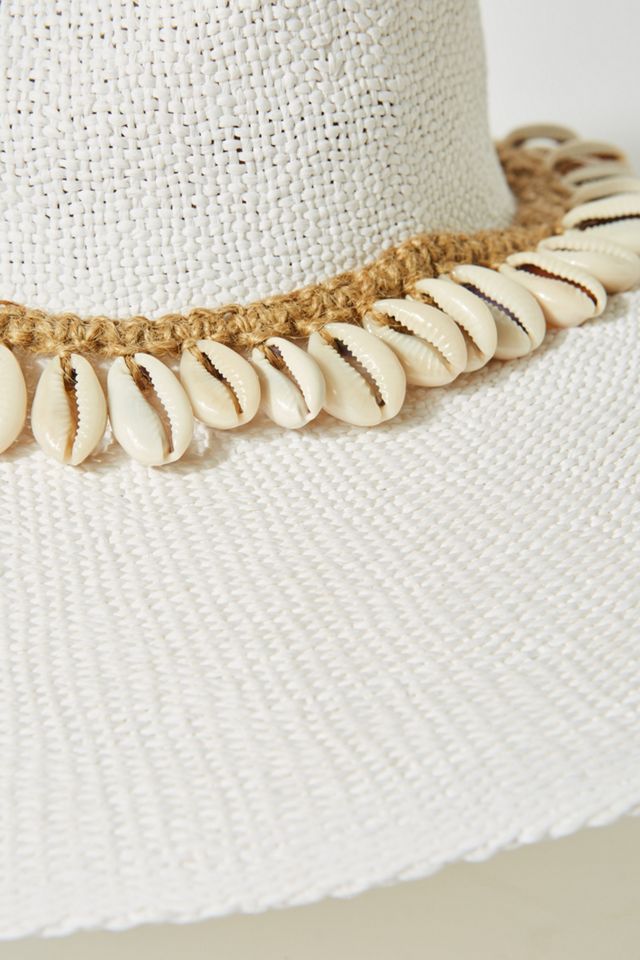 Barbados Shell-Trimmed Rancher | Anthropologie