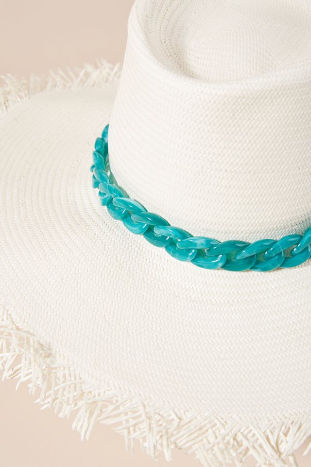 Tracy Watts Jackie Trimmed Boater | Anthropologie display picture 3