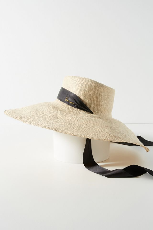 Van Palma Silk-Trimmed Rancher | Anthropologie display picture 1