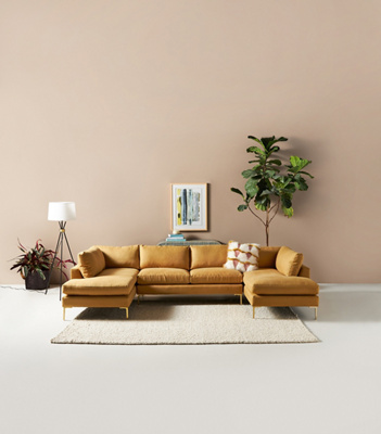 Bowen Modular Armless Sofa - Thumbnail 3