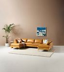 Bowen Modular Leather Armless Sofa