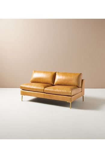 Bowen Modular Leather Armless Sofa