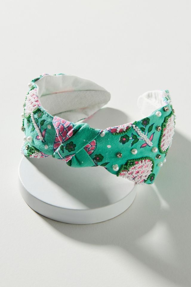 Llani Isobel Embellished Headband | Anthropologie display picture 3