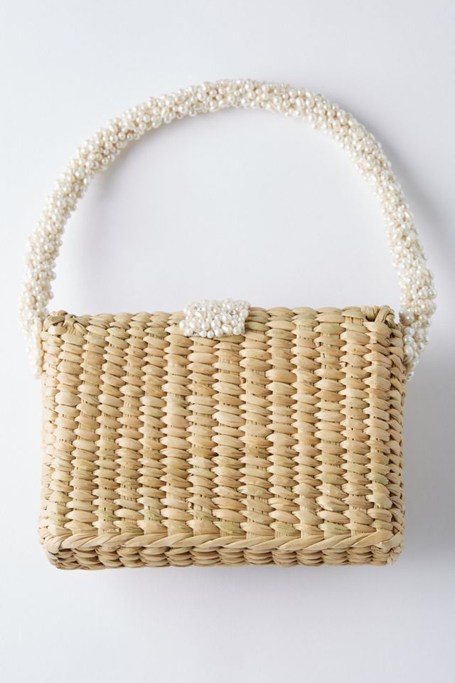 Jodi Raffia Clutch #1
