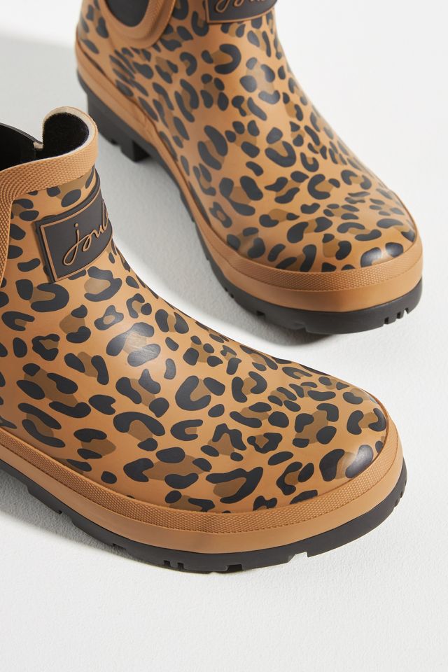 Joules clearance boots leopard