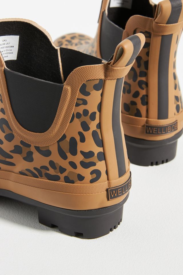 Joules leopard print outlet wellies